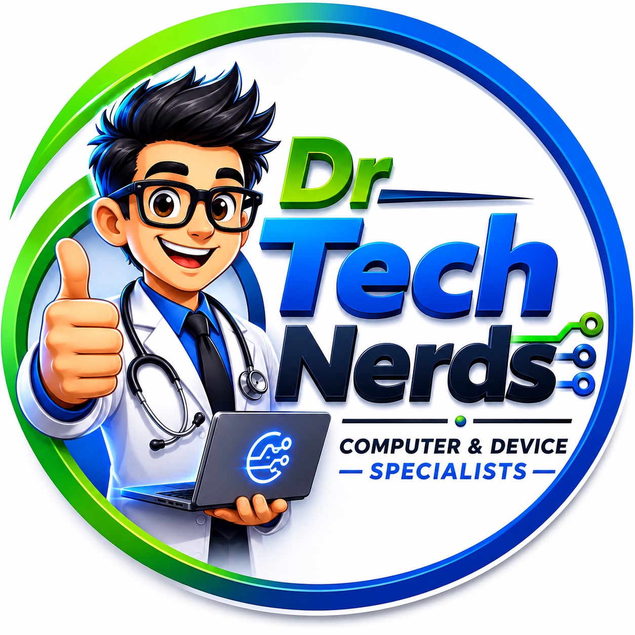 Dr Tech Nerds logo